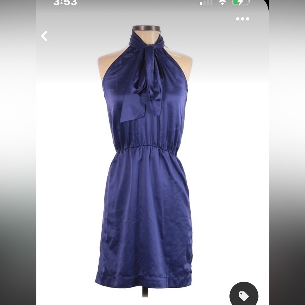 Nwt Banana Republic Mini Dress Purple Size 10